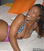 This juicy big bootied ebony babe got her mans mind blown